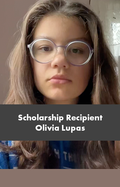 Scholarship Recipient Parker Shubin